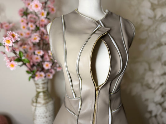 Taupe Amoura Jacket - Jarix Fashions