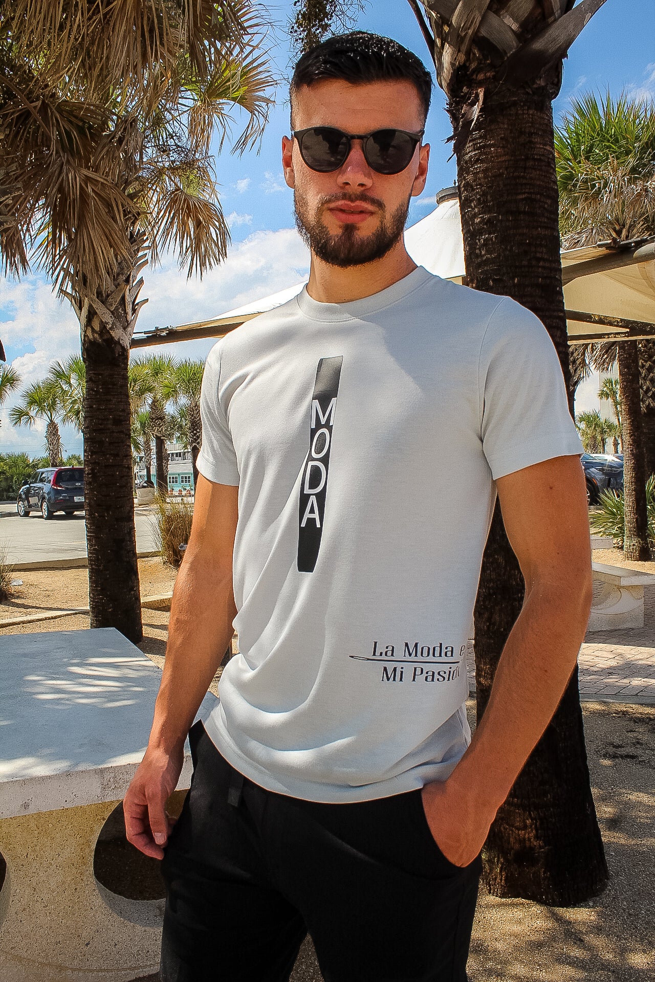 Light Grey Tee - Jarix Fashions