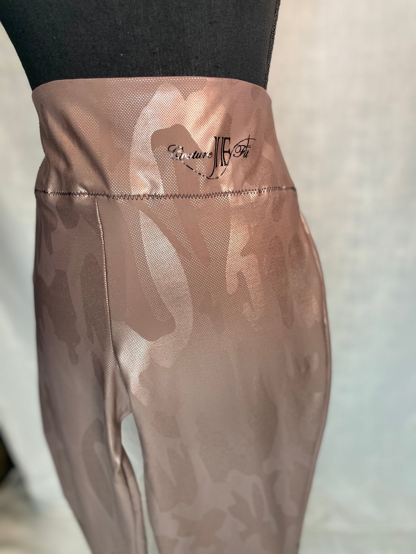 Rose Gold Camo Leggings - Jarix Fashions