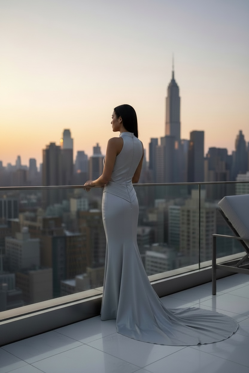 Glamorous Gown - Jarix Fashions 
