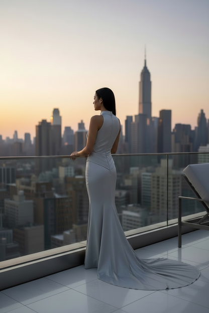 Glamorous Gown - Jarix Fashions 