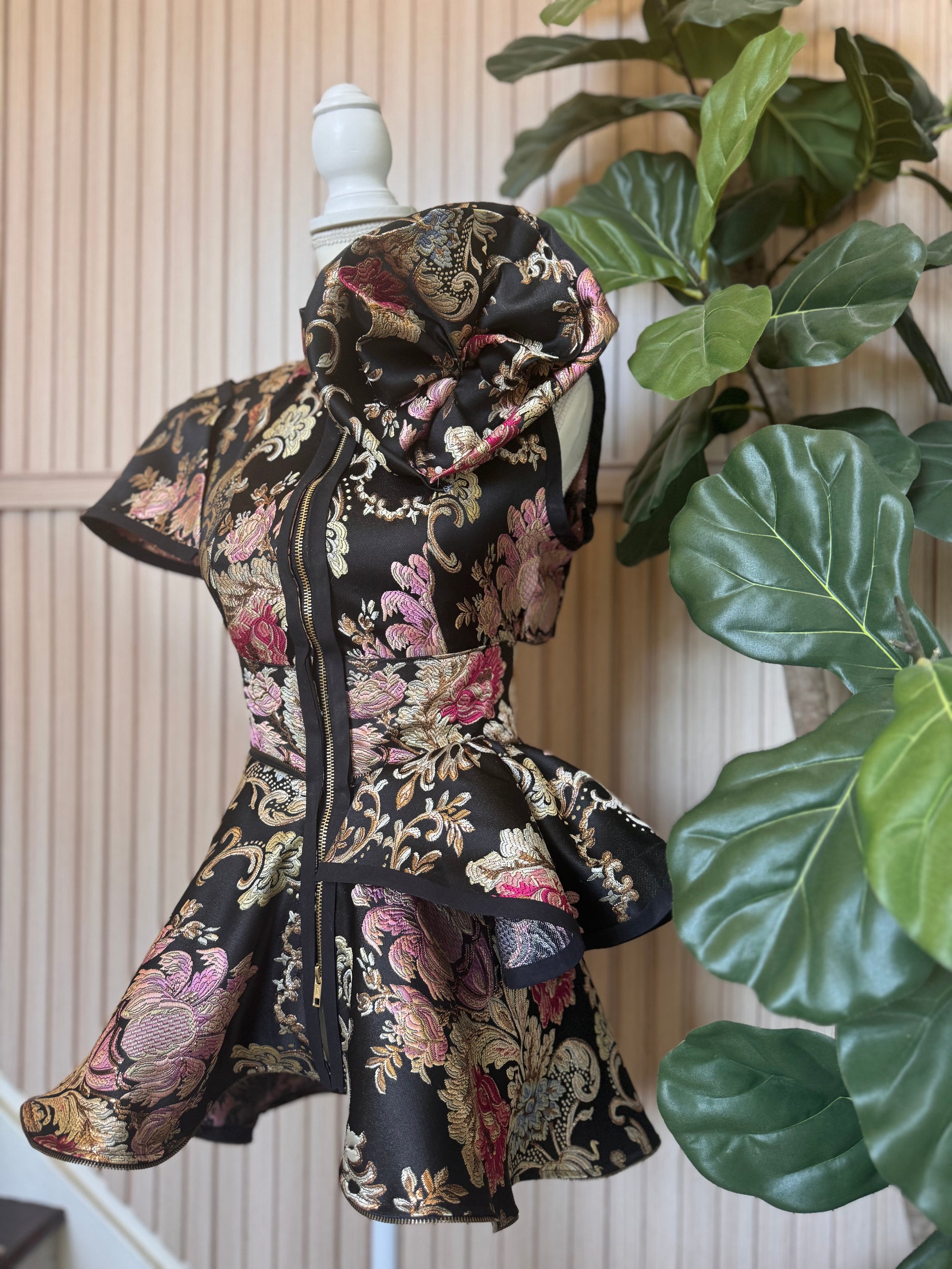 The Midnight Blossom Jacket - Jarix Fashions 