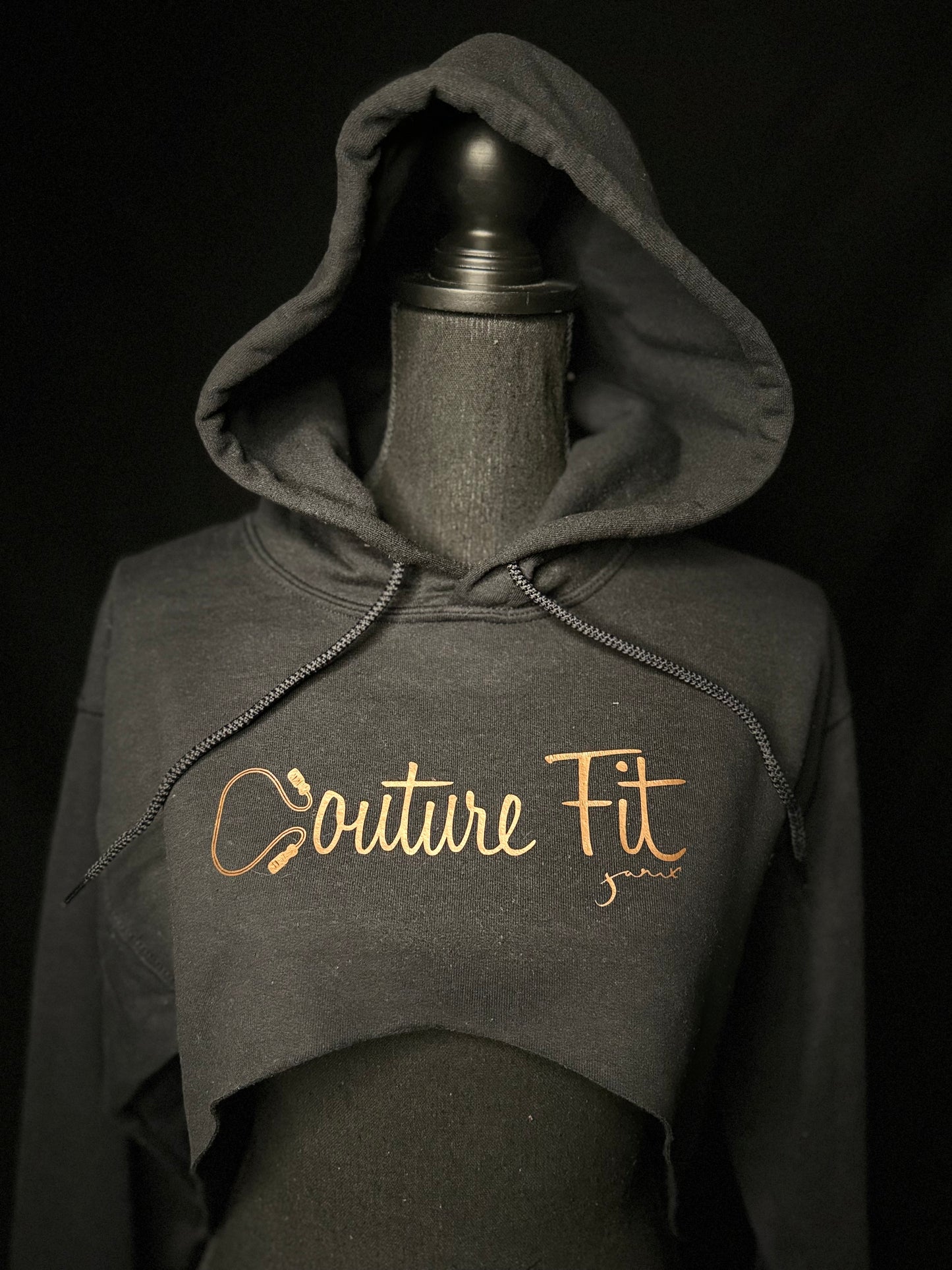 Couture Fit Overlay Hoodie - Jarix Fashions 