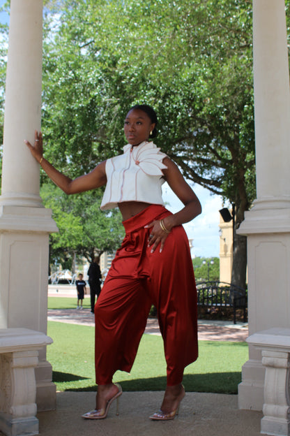 The Grace Petal Jacket Set - Jarix Fashions 