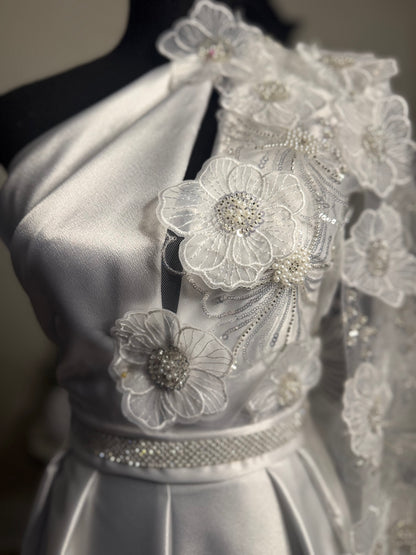 Wedding Romper - Jarix Fashions 