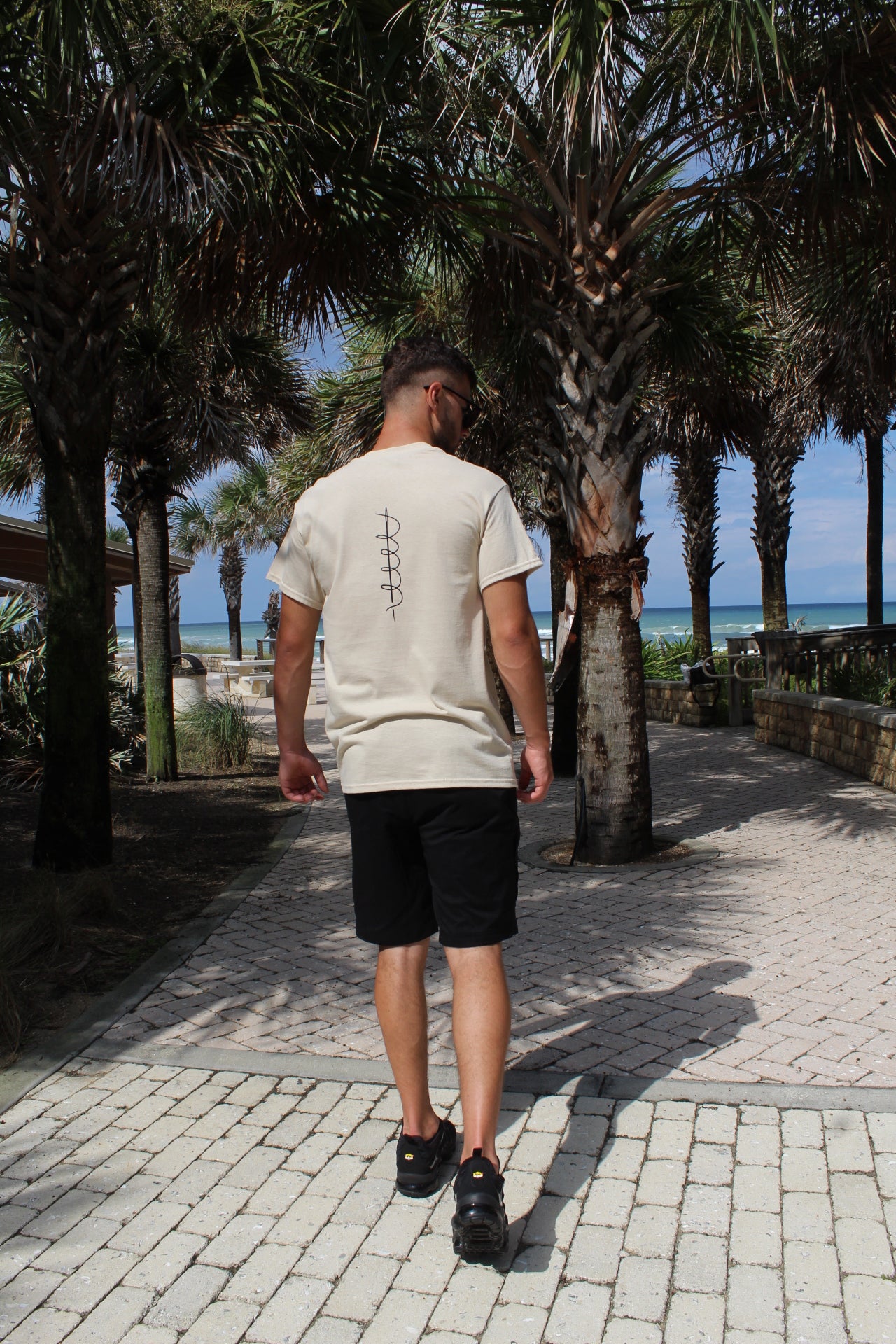 Beige Moda Tee - Jarix Fashions 