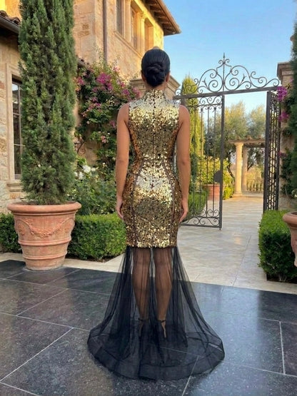 Golden Royale Gown