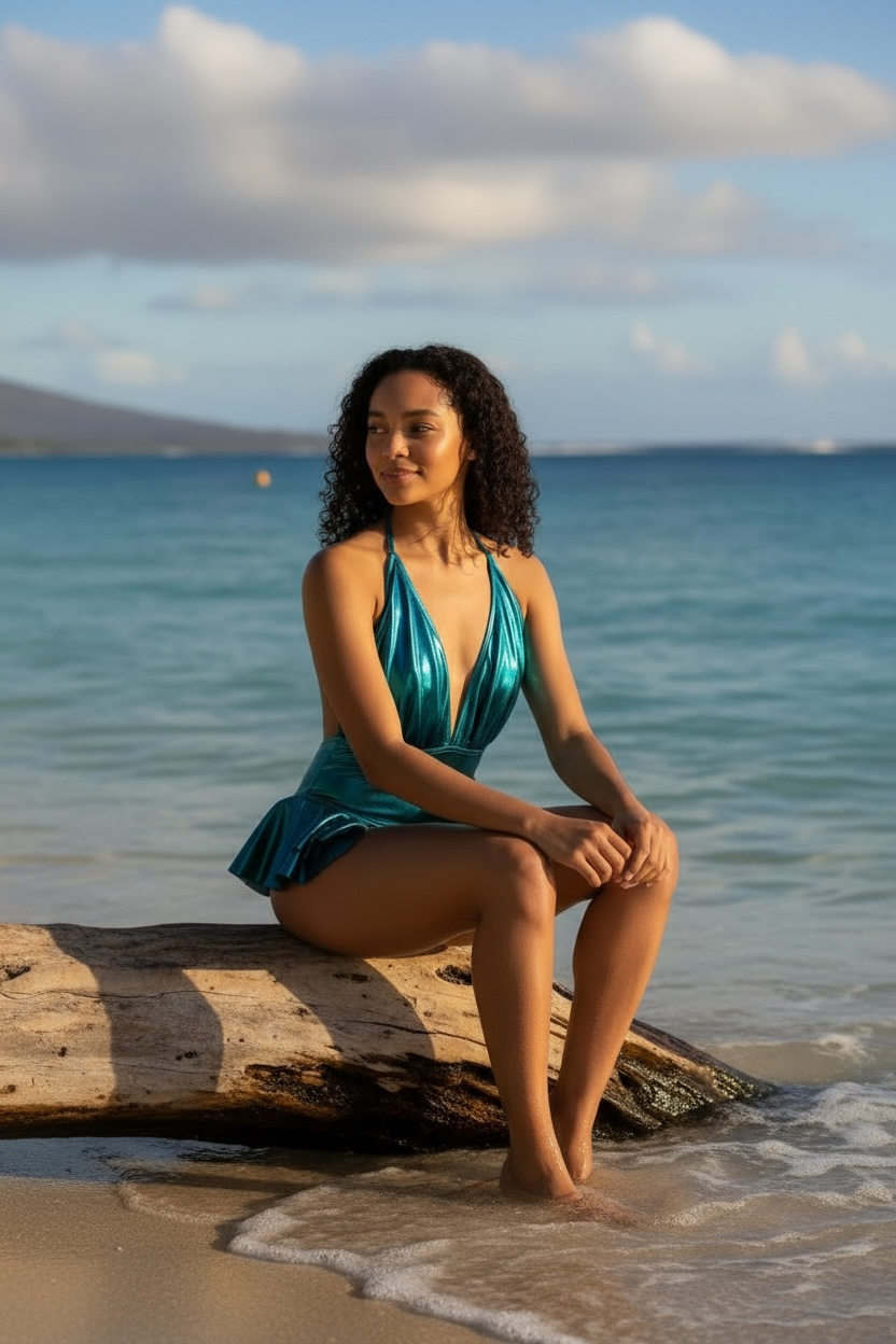 Aqua Swimsuit - Jarix Fashions 