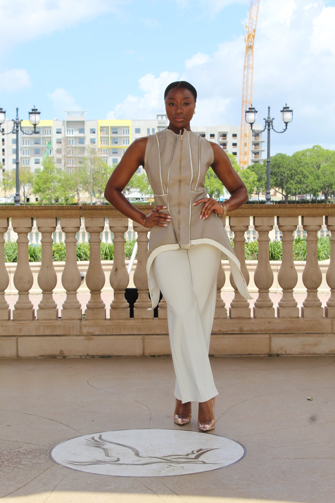 Taupe Amoura Jacket - Jarix Fashions 