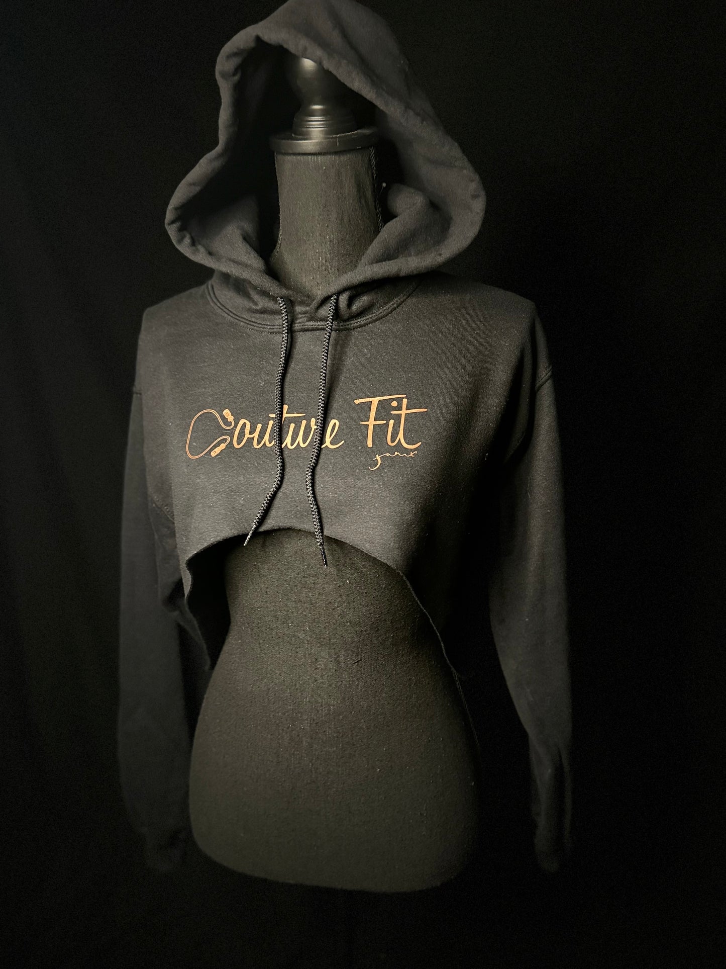 Couture Fit Overlay Hoodie - Jarix Fashions 