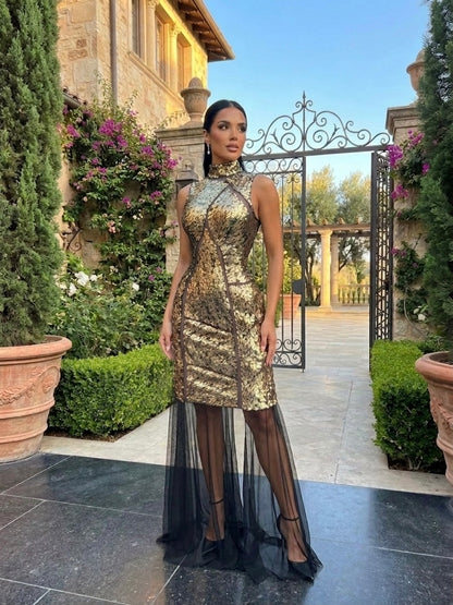 Golden Royale Gown