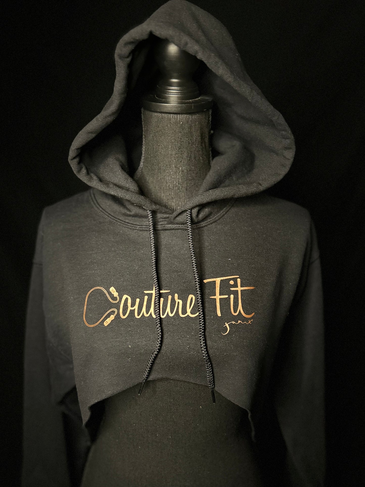 Couture Fit Overlay Hoodie - Jarix Fashions 