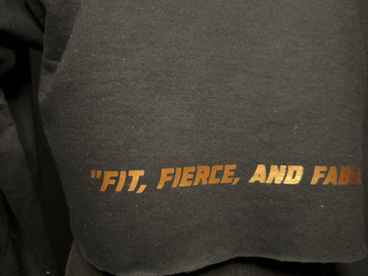 Couture Fit Overlay Hoodie