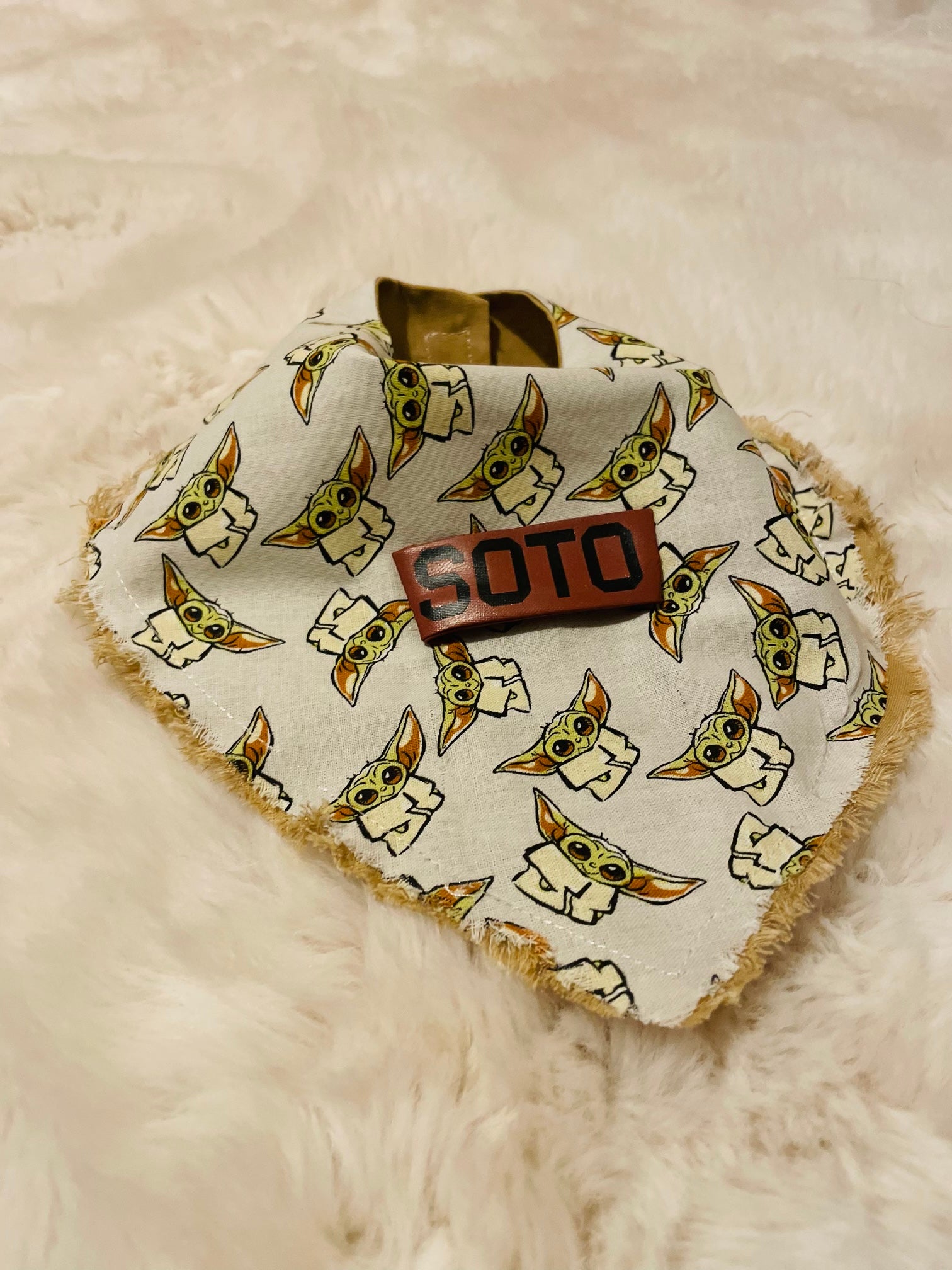 Grogu Puppy Bandana - Jarix Fashions 