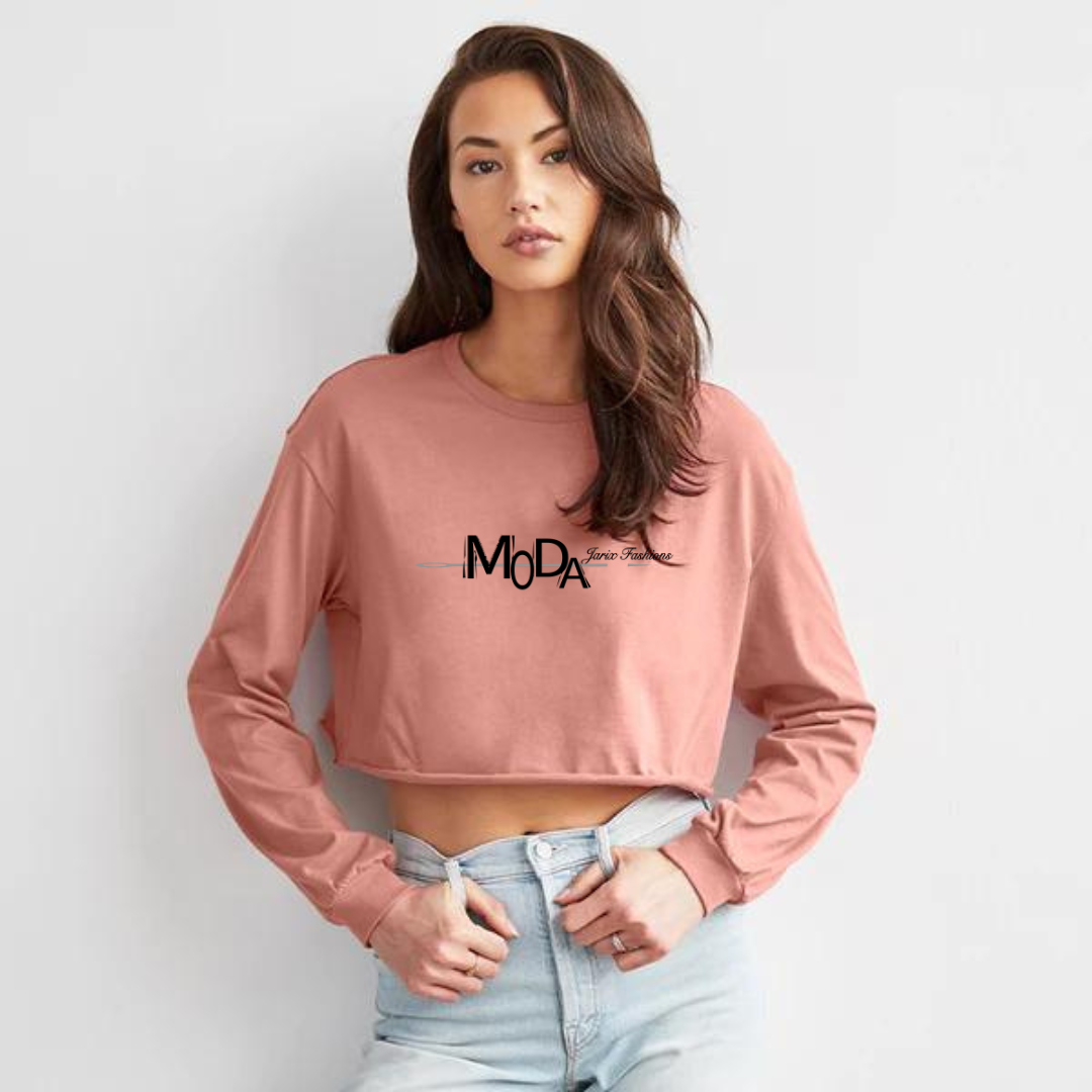 Crop Moda Long Sleeve - Jarix Fashions 