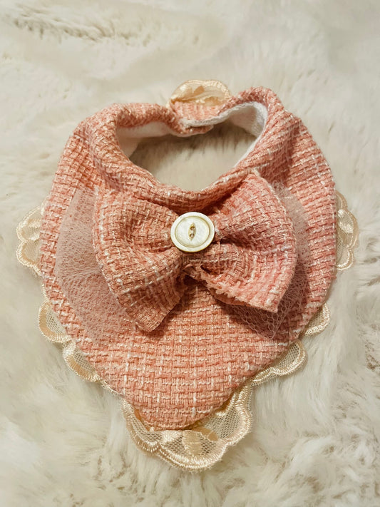 Pink Vintage Puppy Bandana - Jarix Fashions 